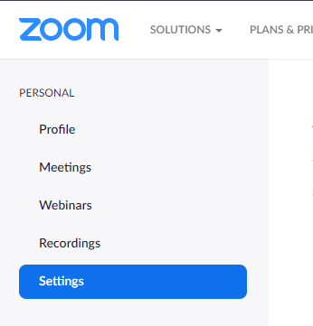 zoom settings 